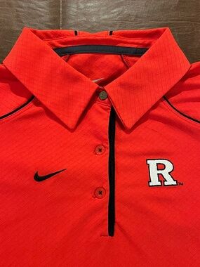 Nike DRI-Fit Rutgers University Women’s Polo Shirt - Size Medium